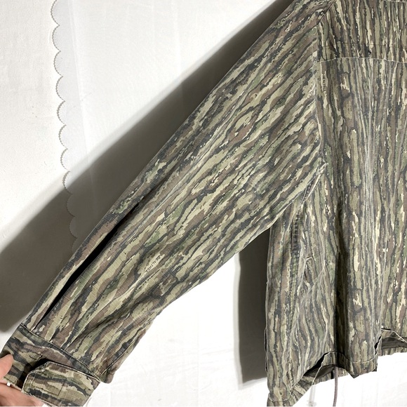 Vintage Trohpy Club Realtree Camo Zip Front Utility Hunting Jacket XL - Picture 13 of 16